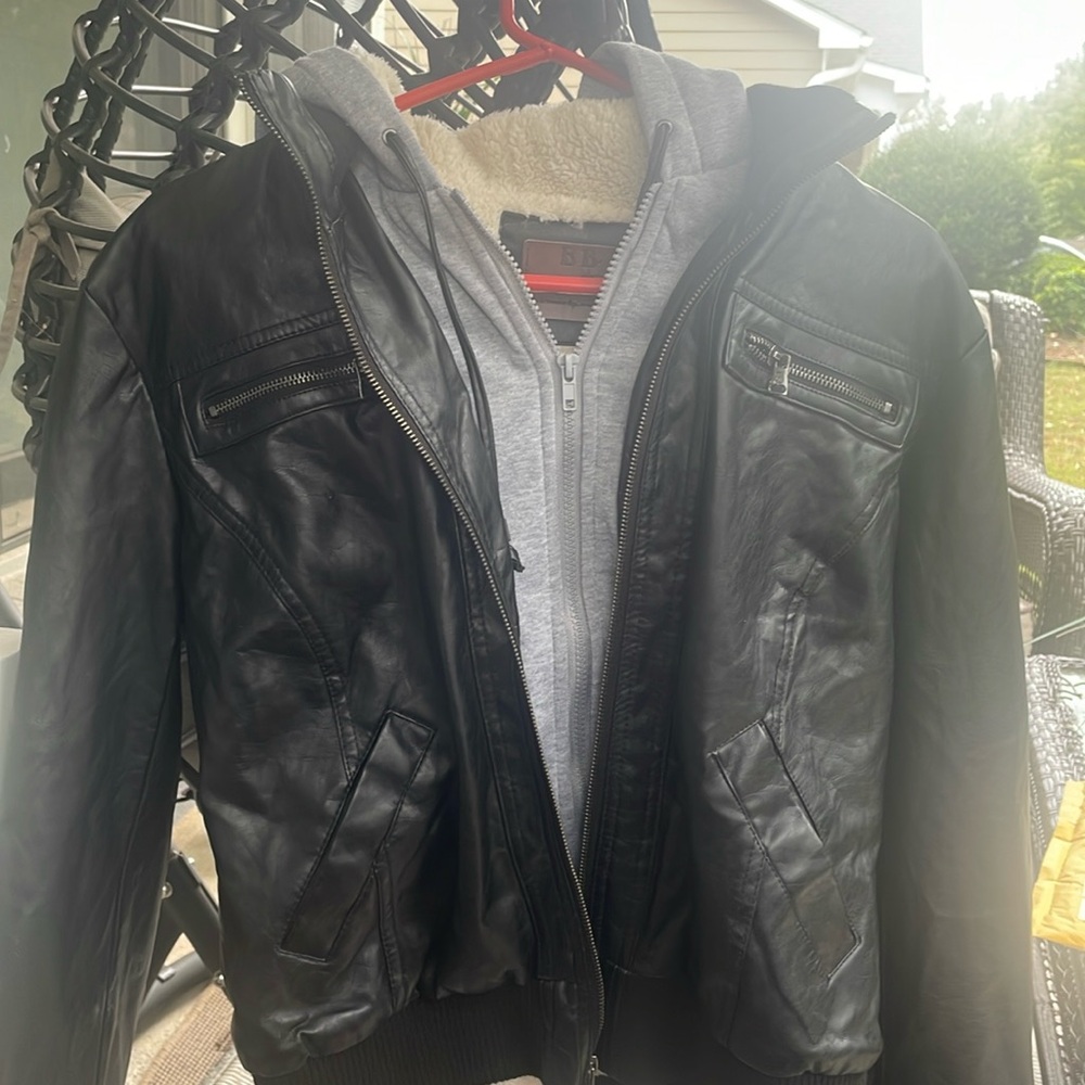 Leather jacket